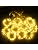 HOME LIGHTING Window Curtain String Lights, 300 LED 8 Lighting Modes Fairy Copper Light with Remote, USB Powered for Christmas Party Wedding Home Decorations (Warm White)