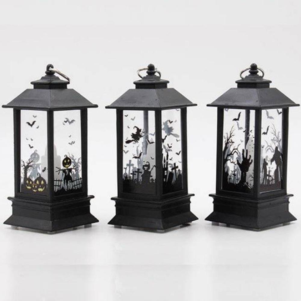 Halloween Pumpkins/Ghost Hand/Castle LED Lights Artificial Flame light  Halloween