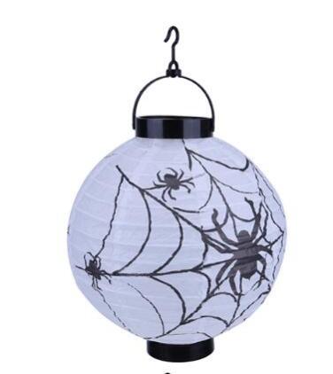 Halloween Decoration LED Paper Pumpkin Hanging Lantern Light Lamp Halloween Decorations